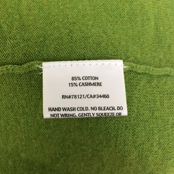 Holiday Eileen Fisher Cotton Cashmere Cardigan Sm - Picture 6 of 7